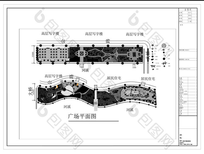 景观设计规划设计CAD图纸