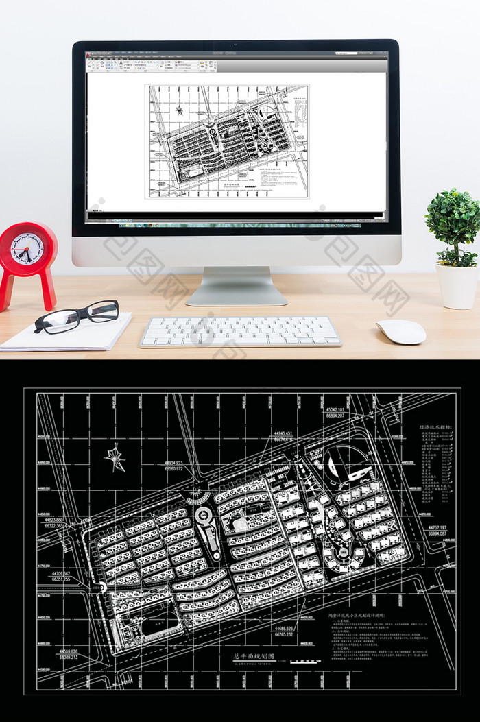 小区规划设计方案CAD图纸设计