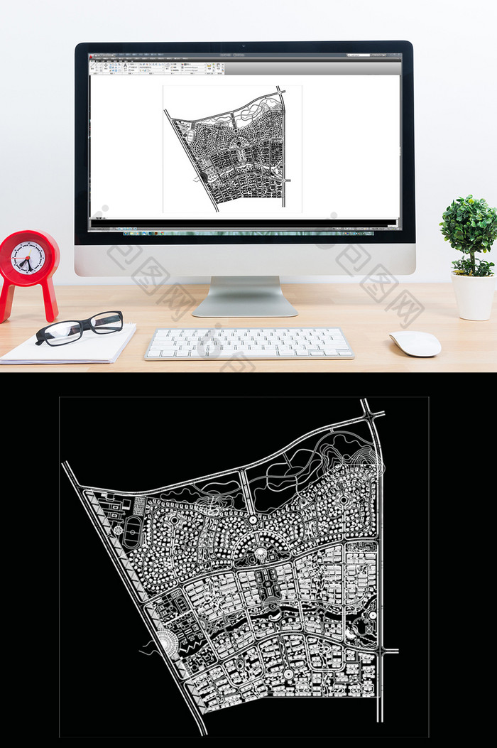 大型小区规划设计CAD图纸设计