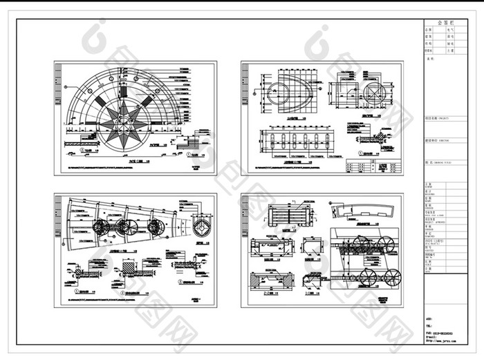 环境将官小品设计方案CAD