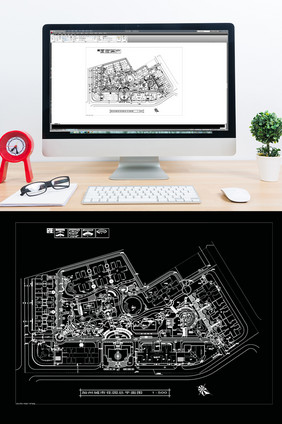 景观CAD小区规划设计图