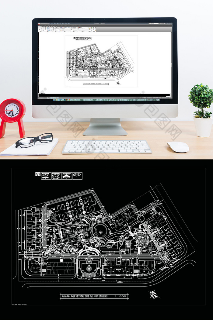 景观CAD小区规划设计图