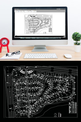 别墅景观设计CAD图纸规划