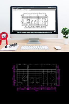 公共卫生间立体图纸CAD图纸