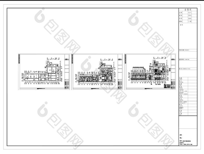 酒店CAD空间方案图纸规划