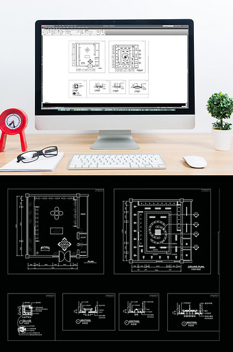 CAD服装店设计规划方案图片