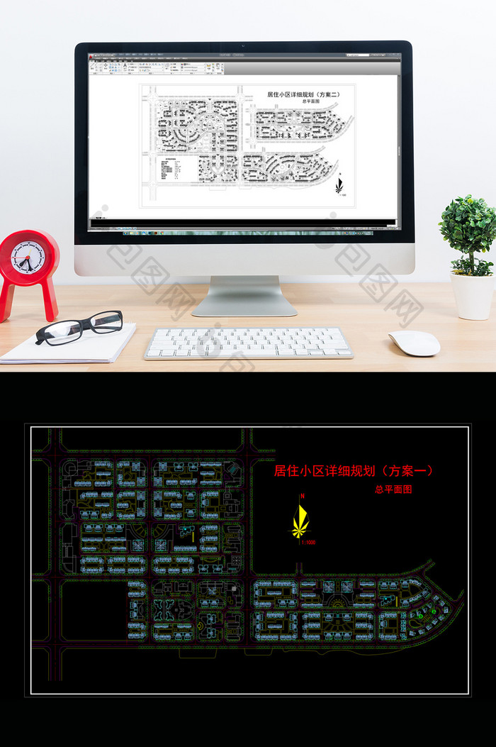 小区CAD景观规划图图纸