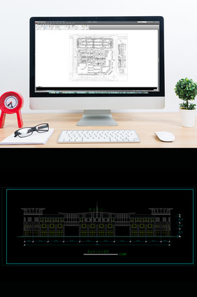 商住小区景观规划图CAD