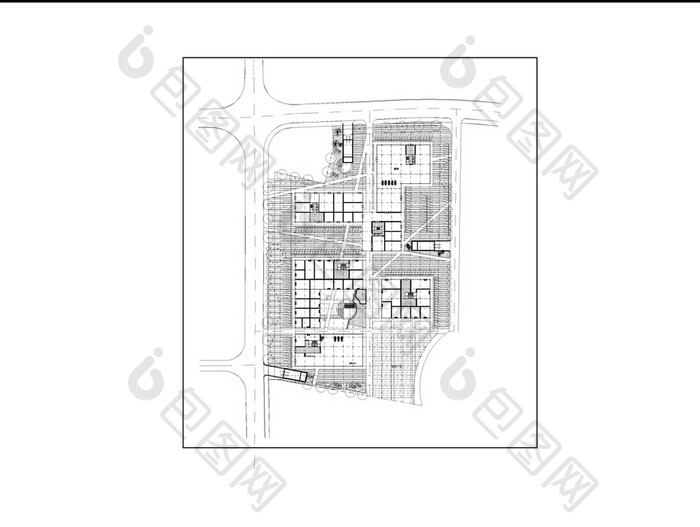 小区项目景观设计图图纸CAD