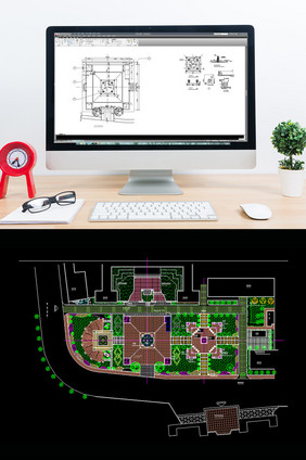 广场景观设计CAD全套施工图