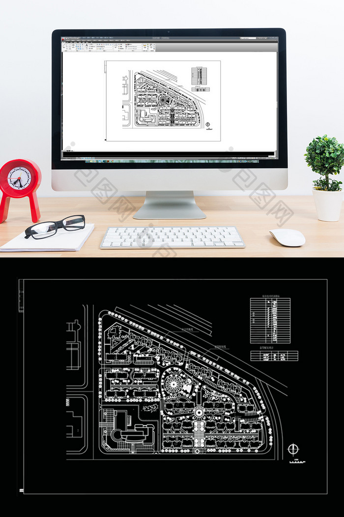 小区景观规划设计CAD