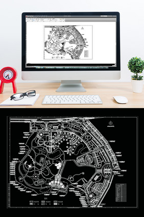 园林规划方案CAD施工图纸