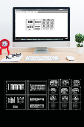 教师公寓建筑设计CAD图纸