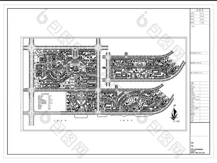 住宅小区规划设计CAD图纸方案