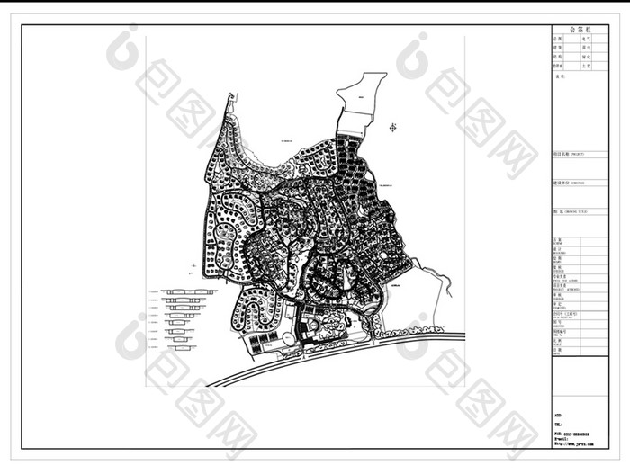 CAD住宅小区规划设计图纸方案