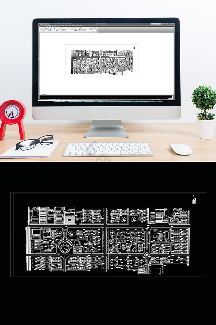 CAD居住区规划设计方案图片