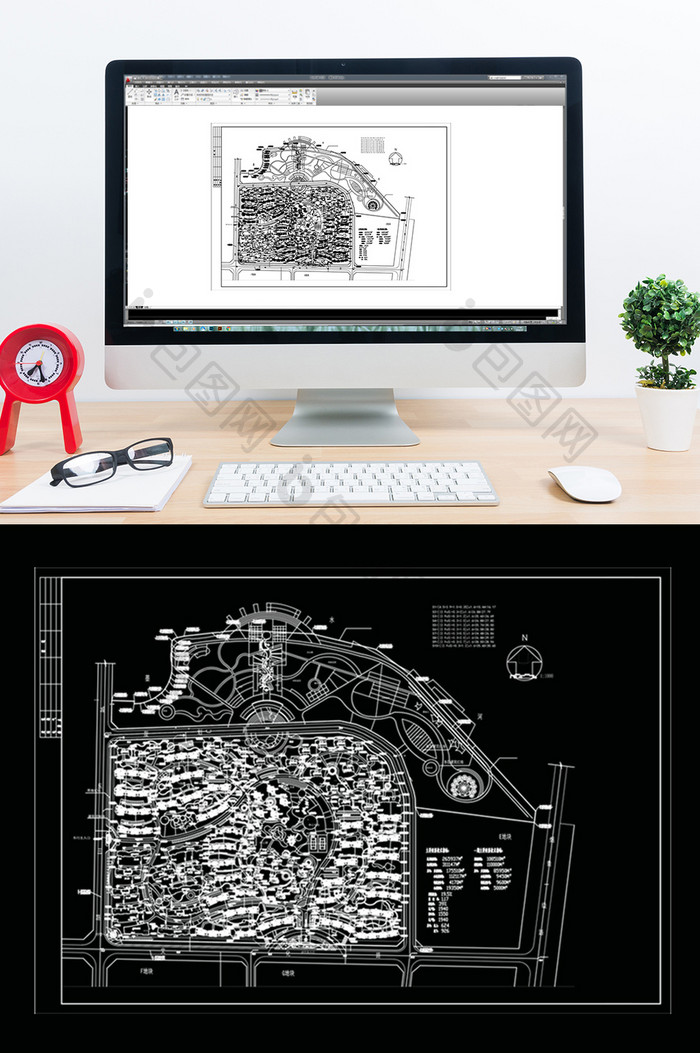 CAD小区规划设计方案图纸