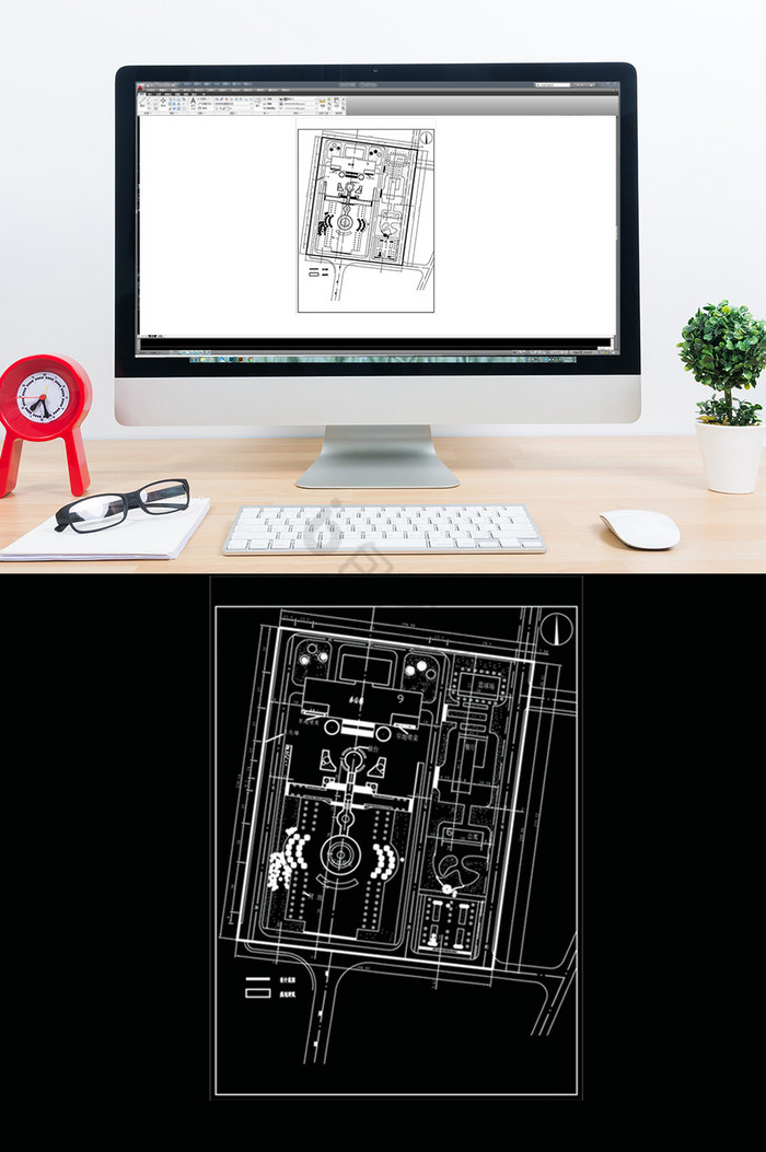 CAD广场规划设计图纸方案图片