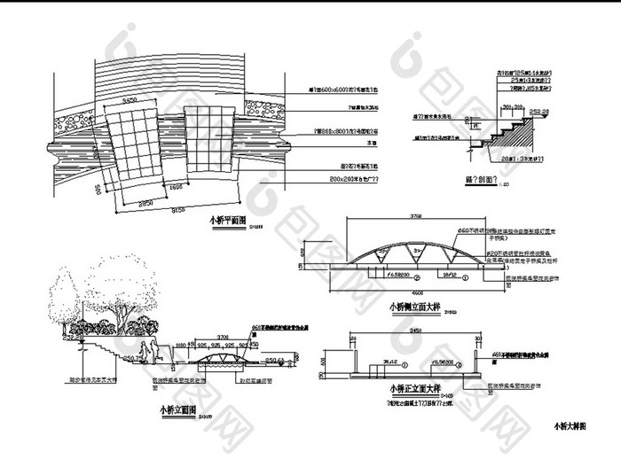 CAD广场景观园林设计施工图