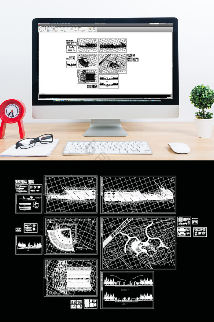 CAD公园景观规划设计方案图片
