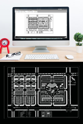 开发区建筑景观规划设计CAD方案