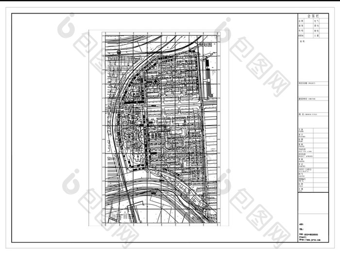 建筑景观规划设计CAD图纸方案