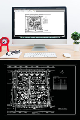 CAD小区楼盘景观建筑设计规划图设计