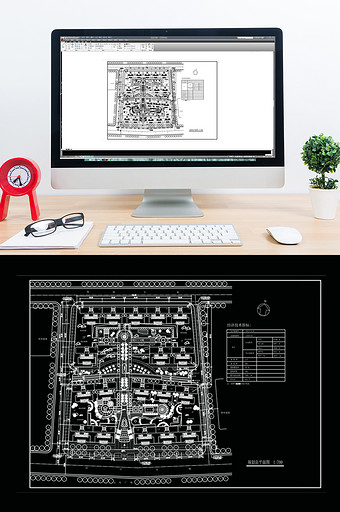 CAD小区楼盘景观建筑设计规划图设计图片