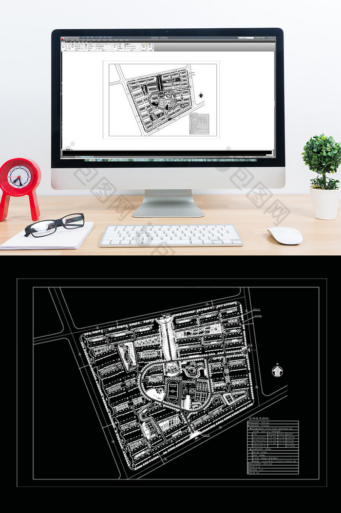 小区楼盘设计规划设计CAD施工图纸图片图片