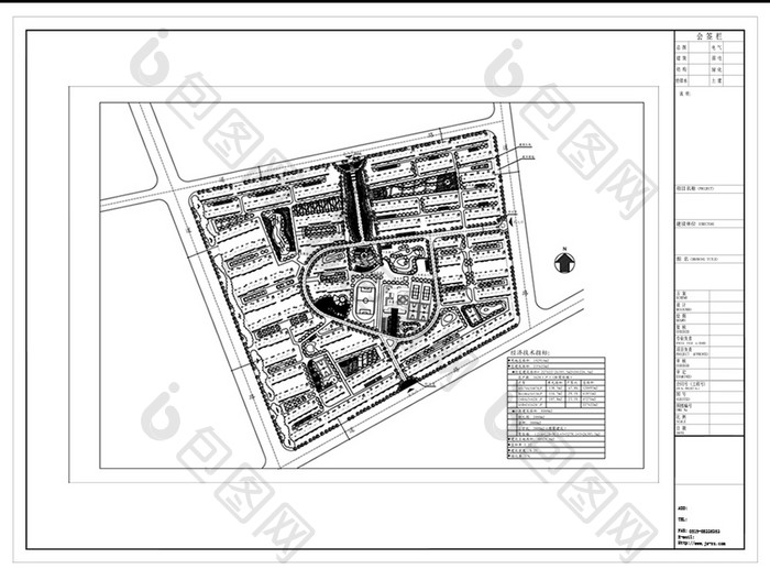 小区楼盘设计规划设计CAD施工图纸