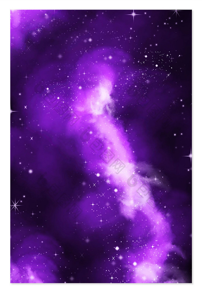 紫色银河系设计背景图