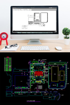 会议中心绿化景观施工图CAD