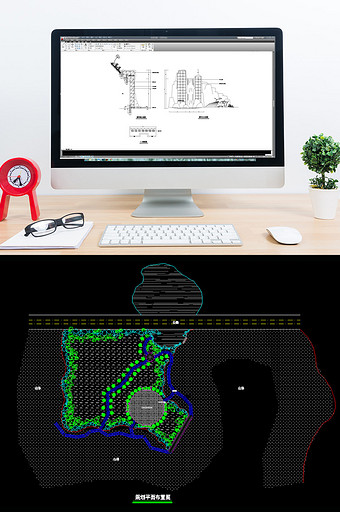 景点景观园林规划设计图图纸CAD图片