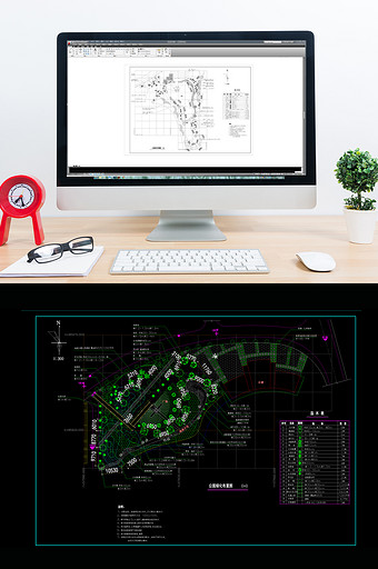 公园园林景观设计CAD施工图图纸图片