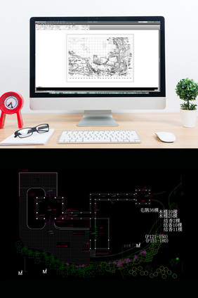 公园的景观设计CAD图