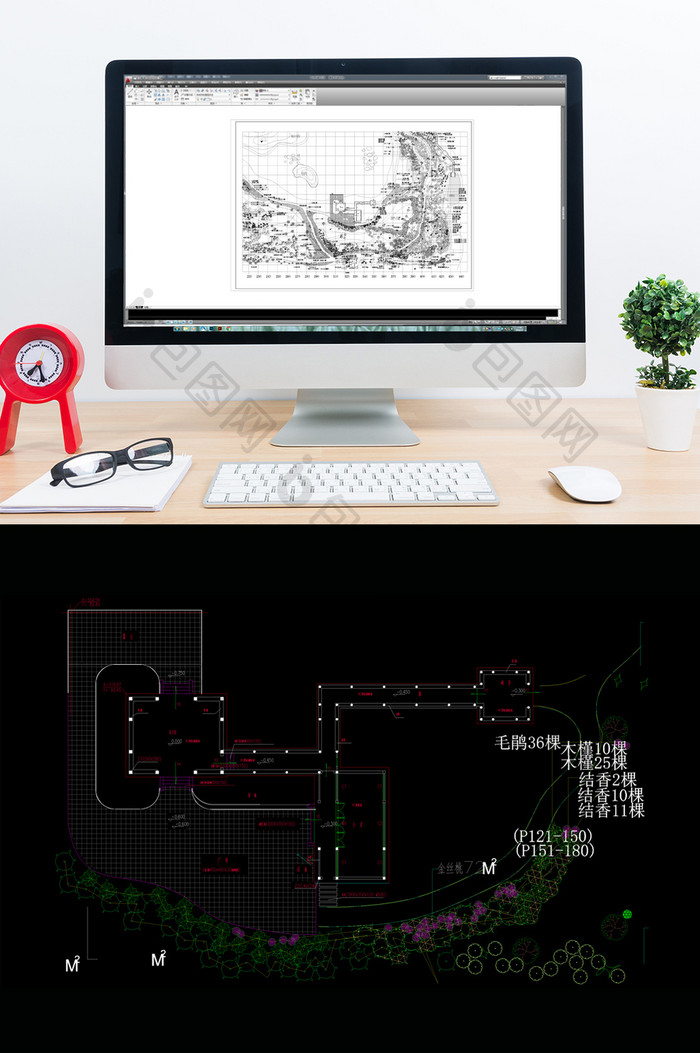 公园的景观设计CAD图