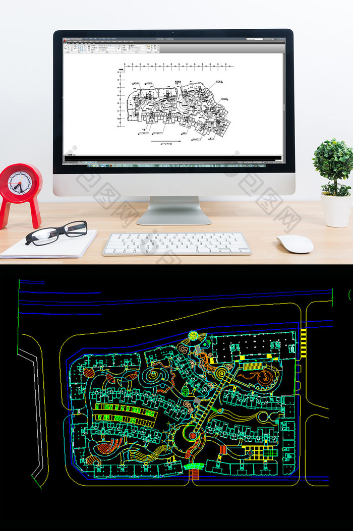 CAD景观设计景区施工图