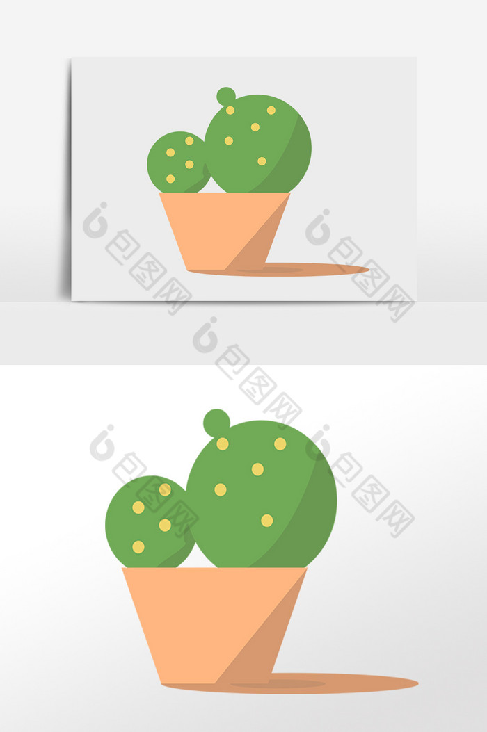 植物元素插画图片