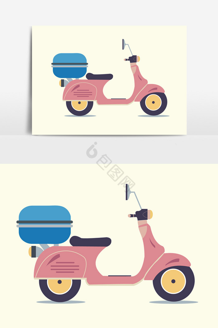 摩托车交通工具图片