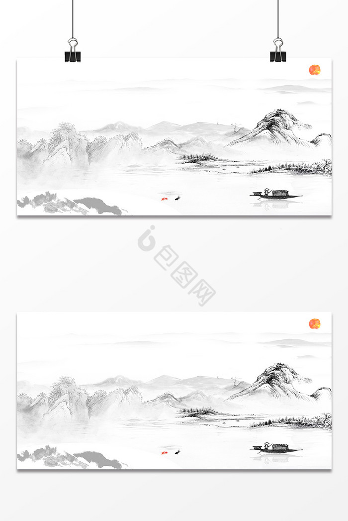 水墨中国图图片