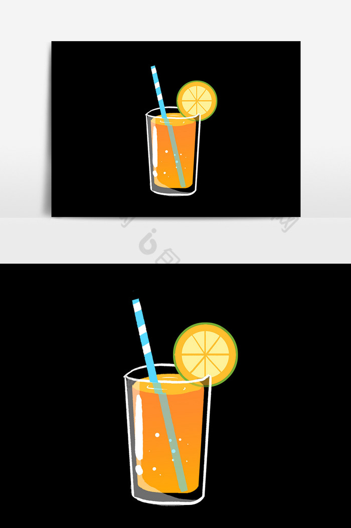 小满立夏橙汁图片