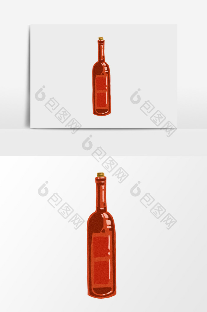 卡通红色酒瓶素材 图片下载 包图网 卡通红色酒瓶素材 图片下载 包图网