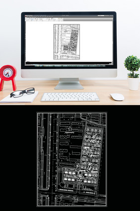 CAD小区楼盘建筑景观