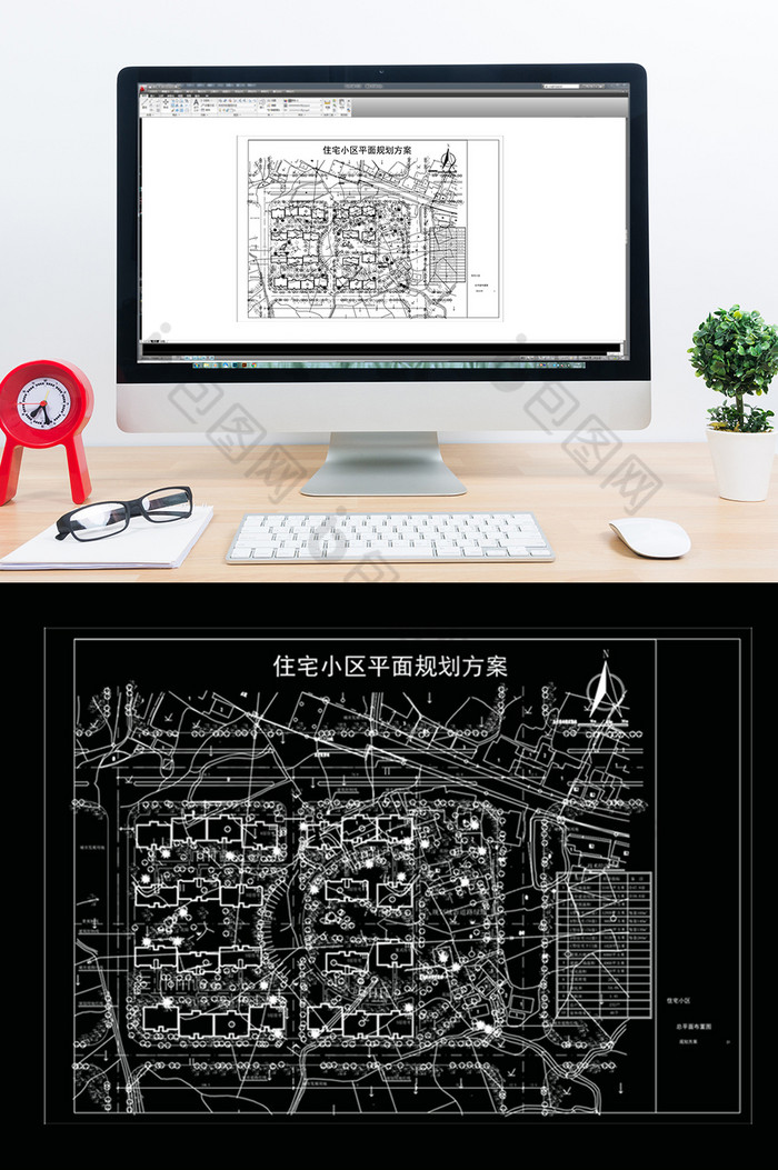 房屋平面图定制CAD平面图图片