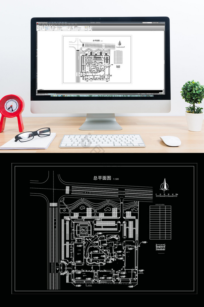 CAD小区楼盘户型建筑景观设计规划图片