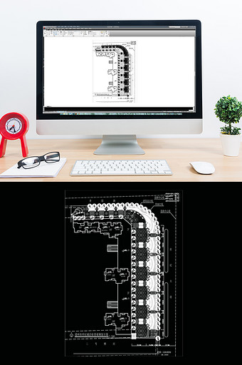 CAD住宅小区景观设计施工图图片