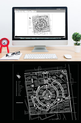 高档小区规划设计CAD图纸方案