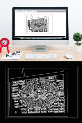 CAD社区建筑规划设计方案