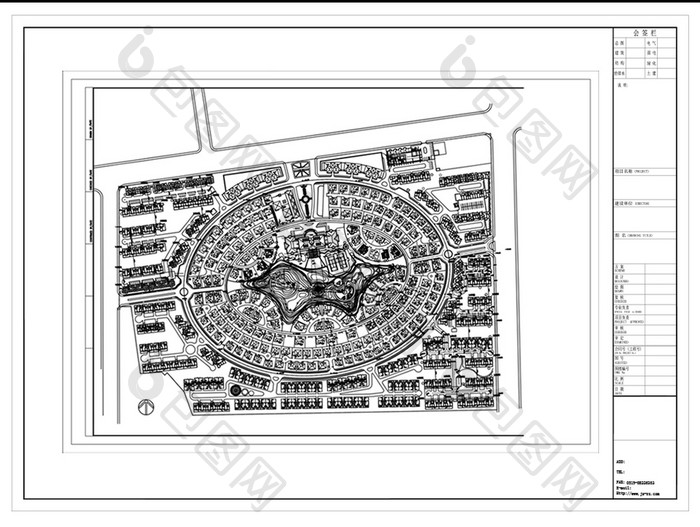 CAD社区建筑规划设计方案