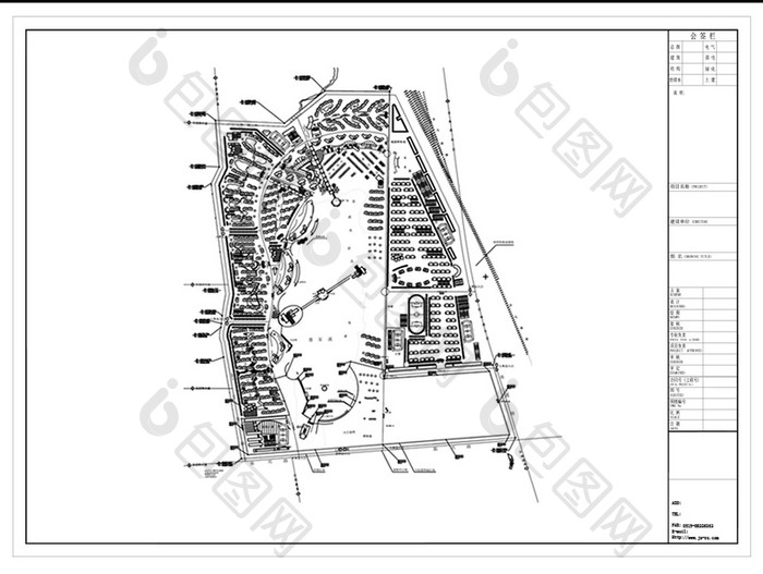 CAD楼盘建筑景观设计